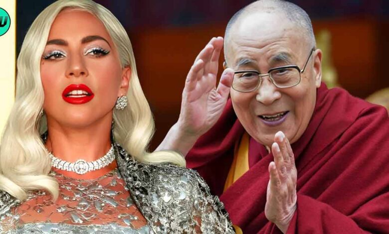 Lady Gaga Forcefully Stops Dalai Lama From Touching Her Exposed Leg After His Indecent Behaviour in Resurfaced Video