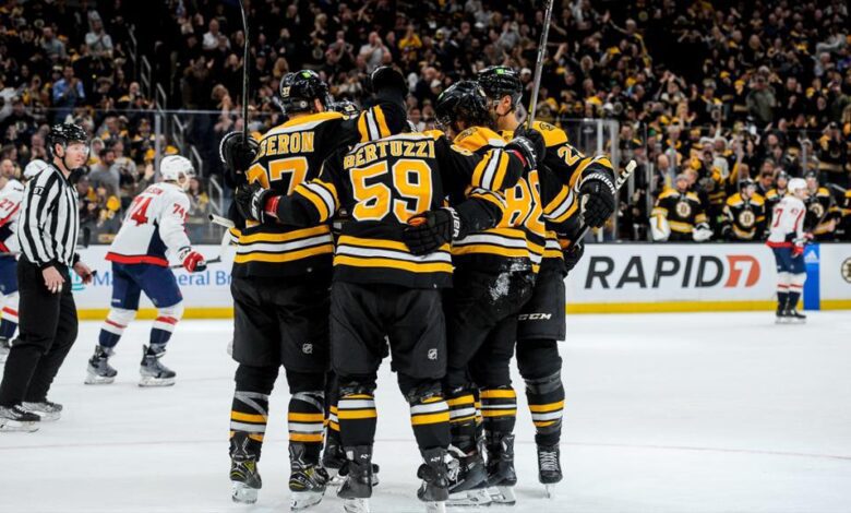 سجل Bruins رقمًا قياسيًا في نقاط NHL لموسم واحد على الإطلاق